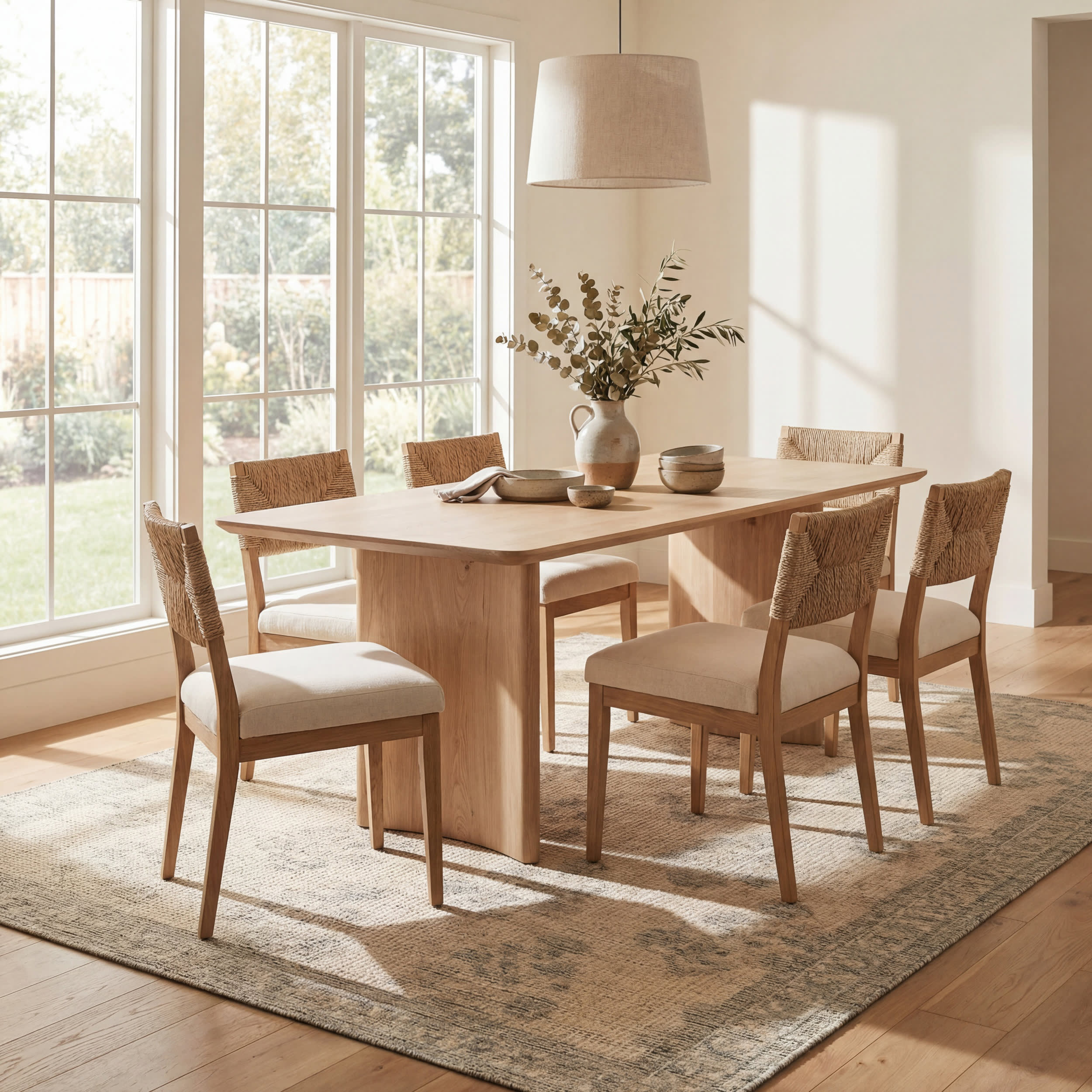 Sylv Textured Floral and Paisley Rug | Ivory