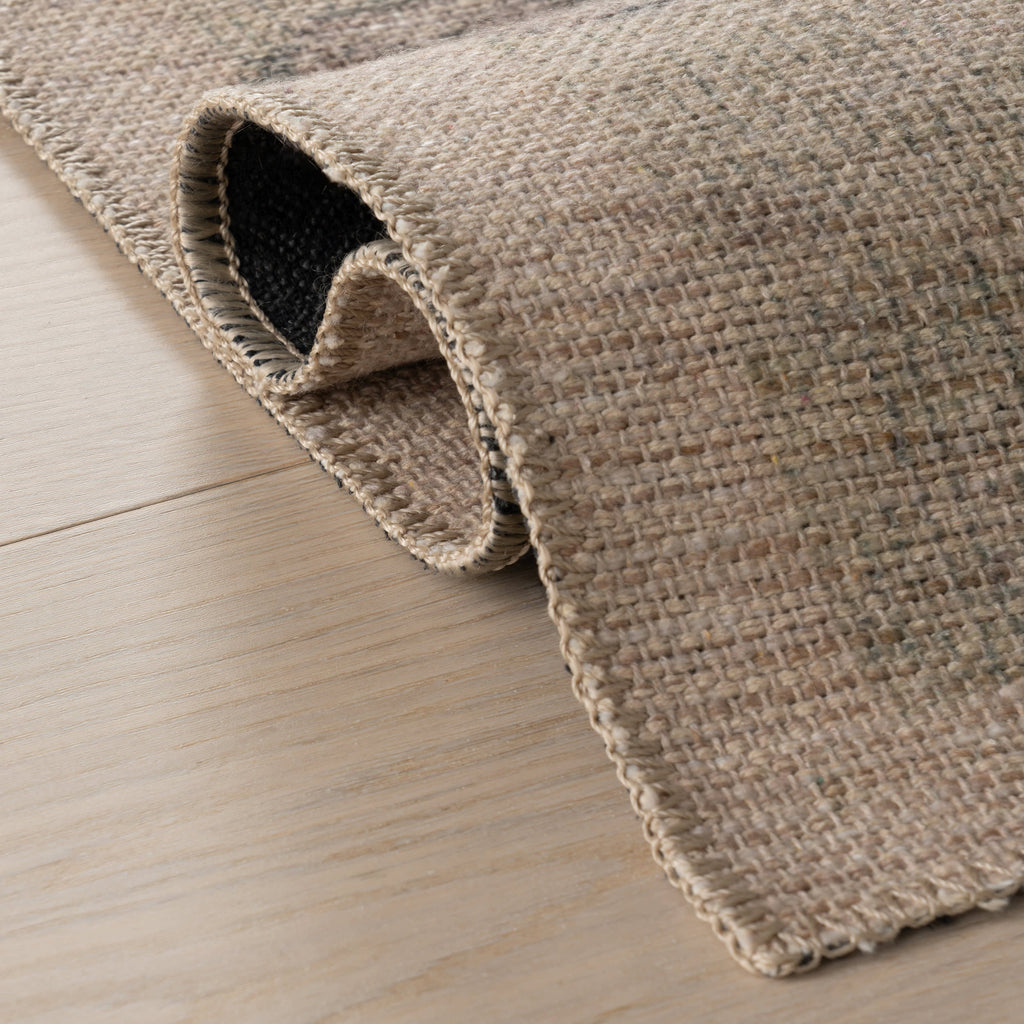 Sahi Traditional Diamond Washable Rug | Green
