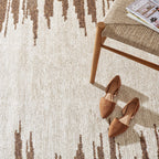 Moss Machine Washable Rug | Russet