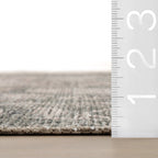 Luda Vintage & Distressed Washable Rug | Sage