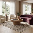 JuJu Tasseled Wool Rug | Grey