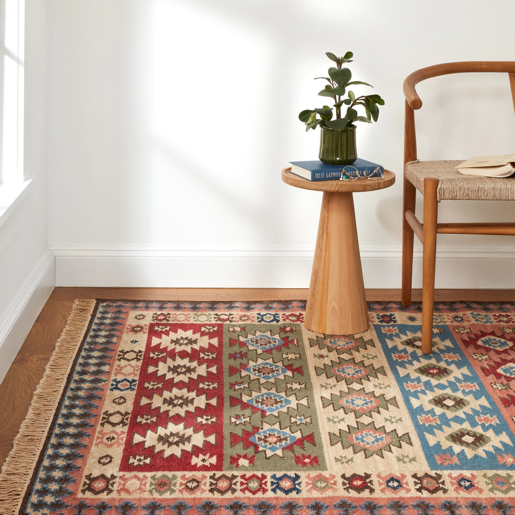 Balsam Kilim Handwoven Wool Rug | Multi
