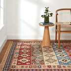 Balsam Kilim Handwoven Wool Rug | Multi