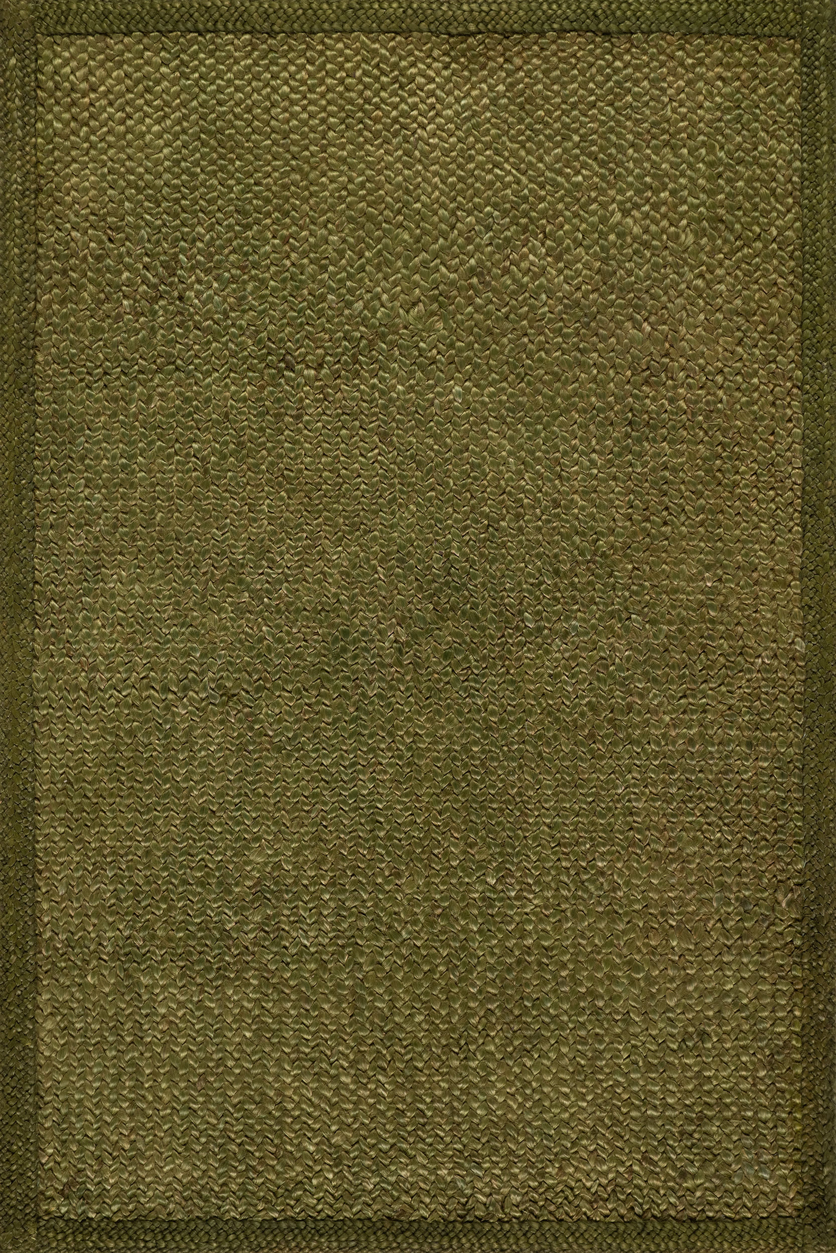 Thale Textured Handmade Jute Rug | Moss Image principale du produit