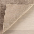 Alva Hand Loom Knotted Viscose Rug | Taupe