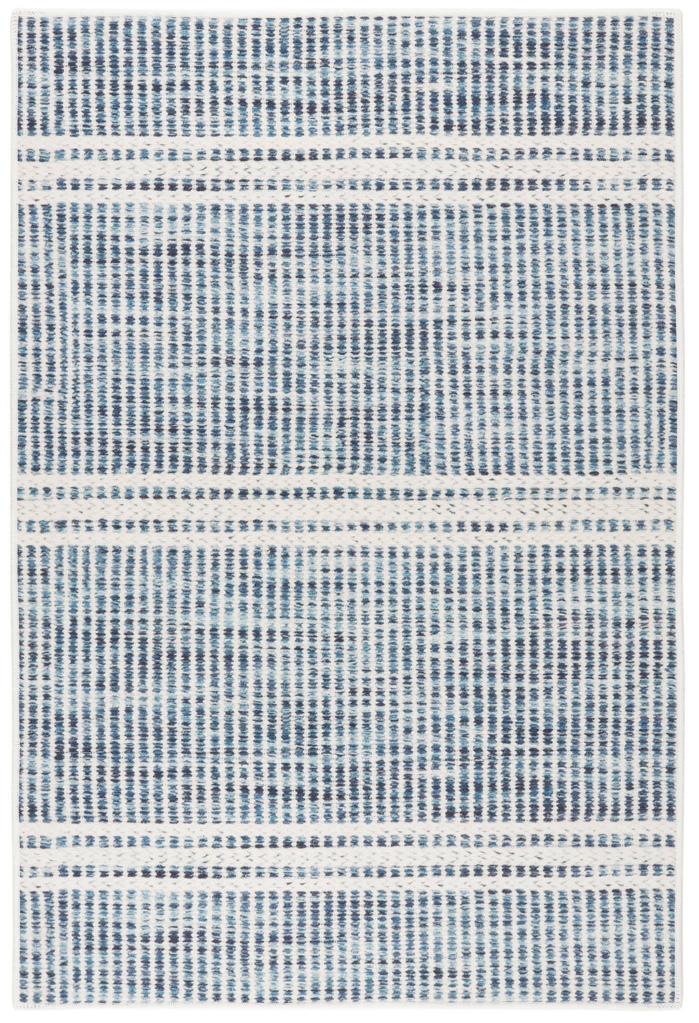 Malta Machine Washable Rug | Blue Main image