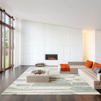 Babai New Zealand Wool Rug | Green