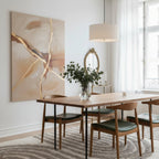 Charlee Textured Arcs Rug | Beige