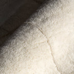 Cove Checked Wool Rug | Ivory