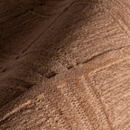 Mallory Checked Wool Rug | Rust