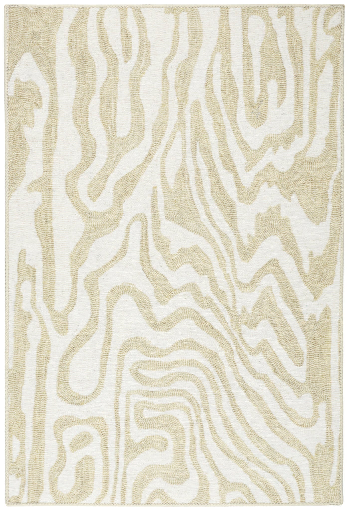 Amber Machine Washable Rug | Natural Image secondaire du produit