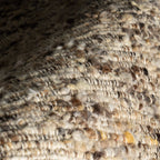 JuJu Tasseled Wool Rug | Brown