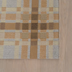 Mesael Modern Plaid Indoor/Outdoor Rug | Tan