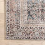 Artemis Vintage Medallion Rug | Blue