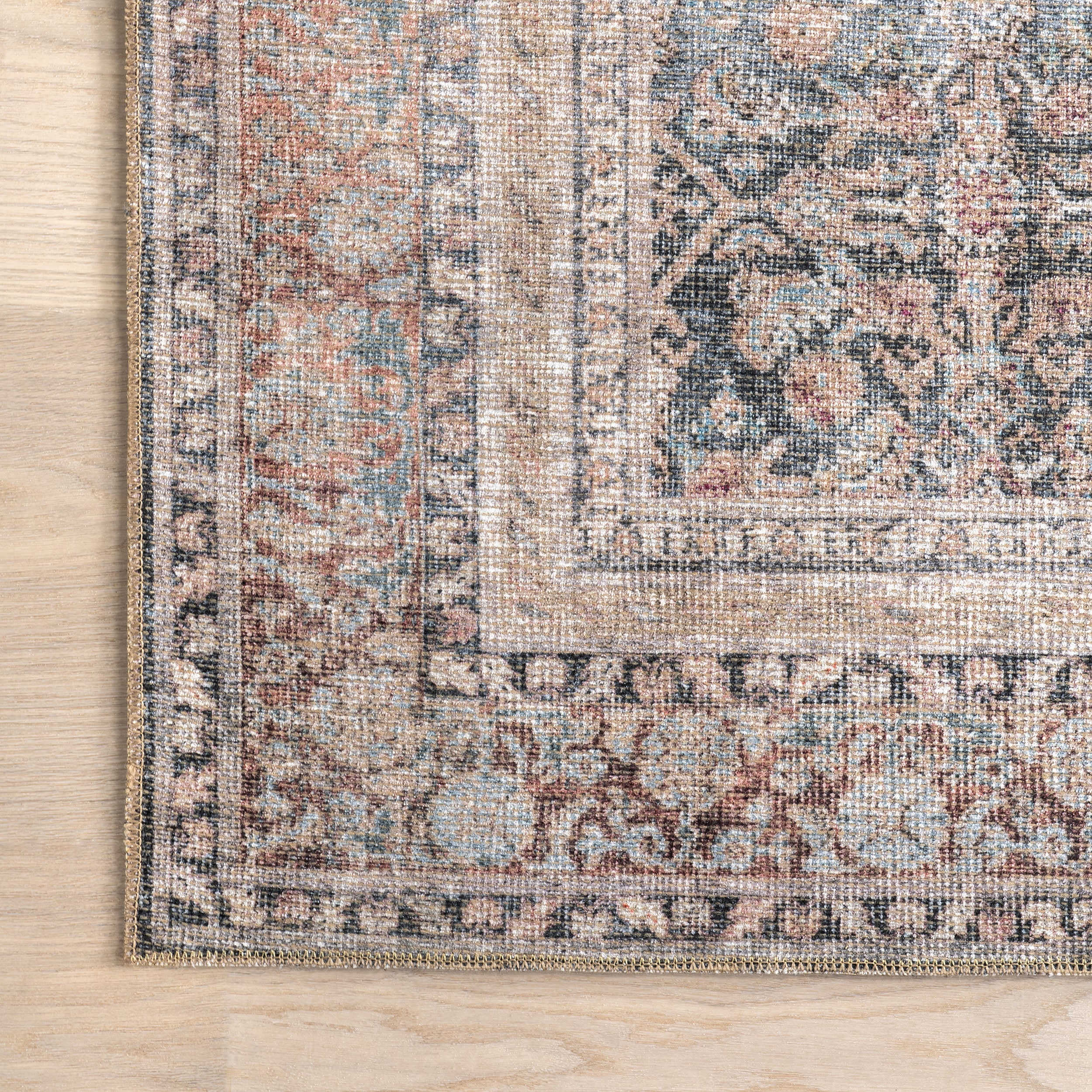 Artemis Vintage Medallion Rug | Blue