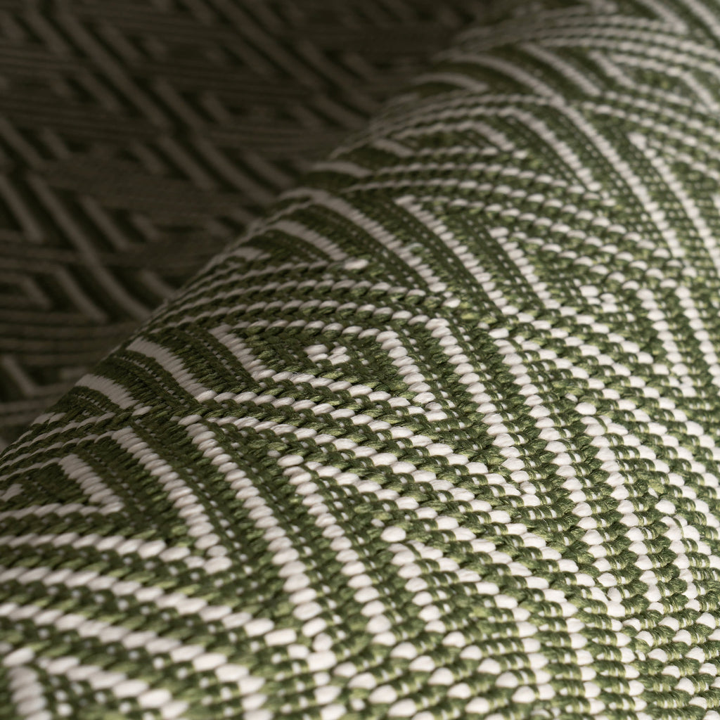 Diamond Handwoven Indoor/Outdoor Rug | Sage