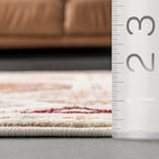 Aleena Persian Fringed Rug | Beige