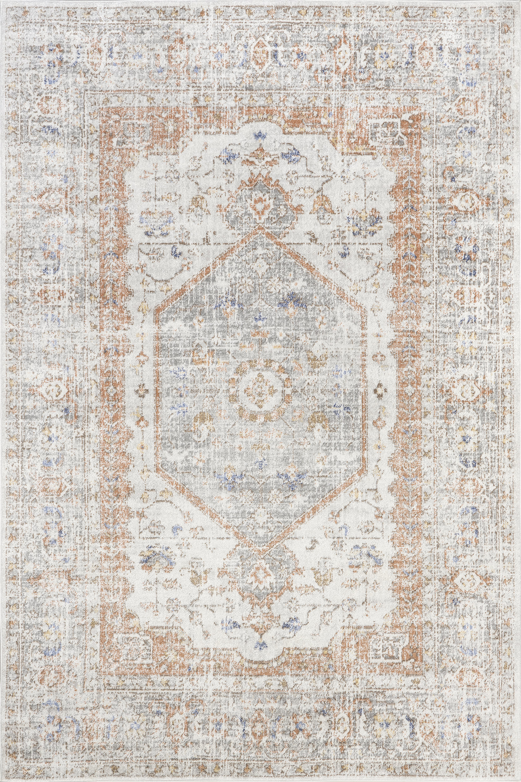 Florid Dreams Rug | Silver Main image