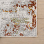 Patty Washable Rainy Days Rug | Green