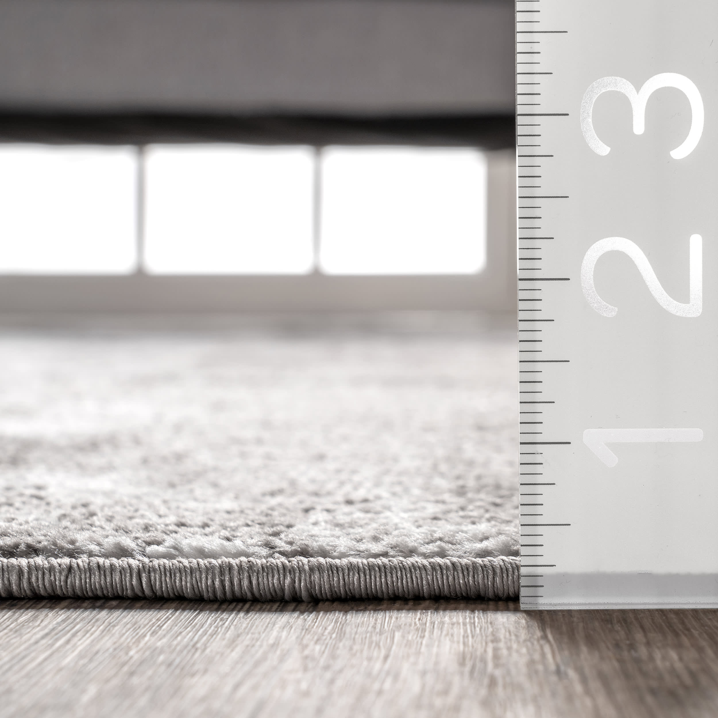 Whitney Vintage Abstract Rug | Light Grey