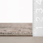 Erica Oriental and Persian Washable Rug | Brown