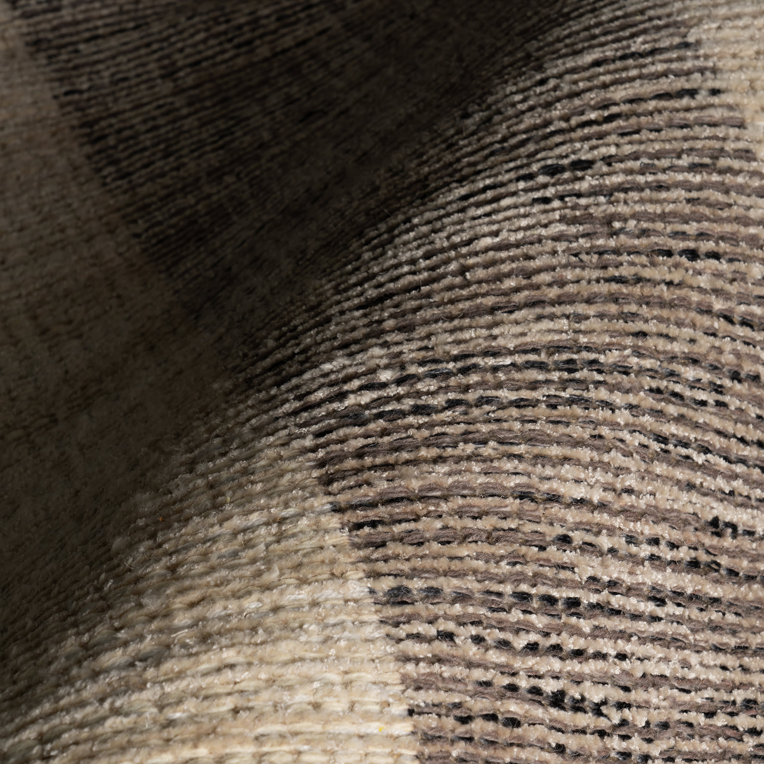 Shomar Bohemian Abstract Striped Rug | Natural