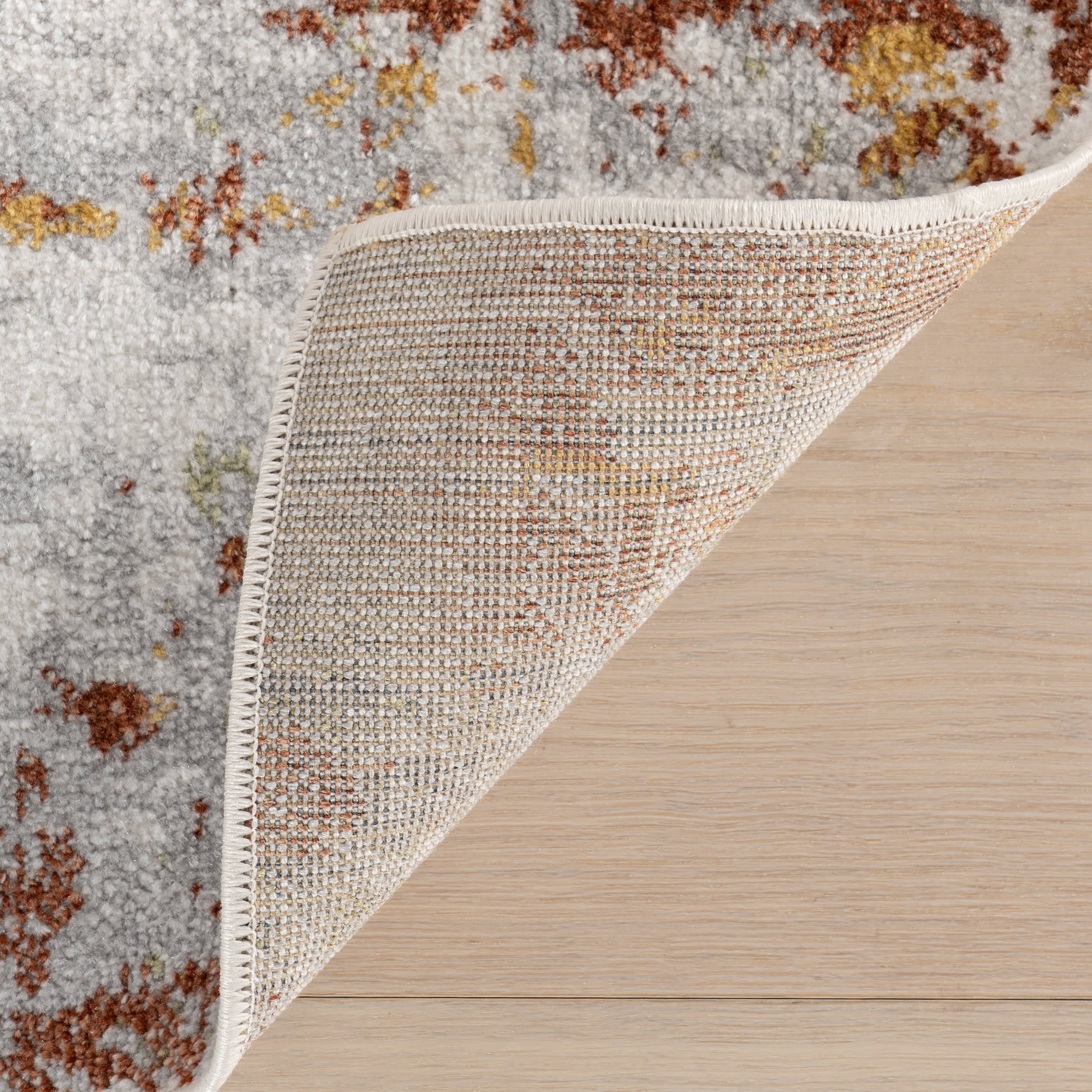 Patty Washable Rainy Days Rug | Green