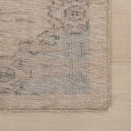 Sahi Traditional Diamond Washable Rug | Blue