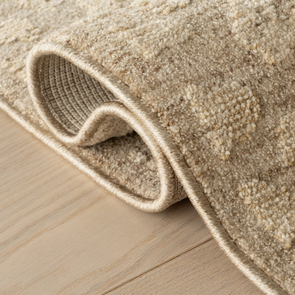 Veloce Modern Animal Print Rug | Tan
