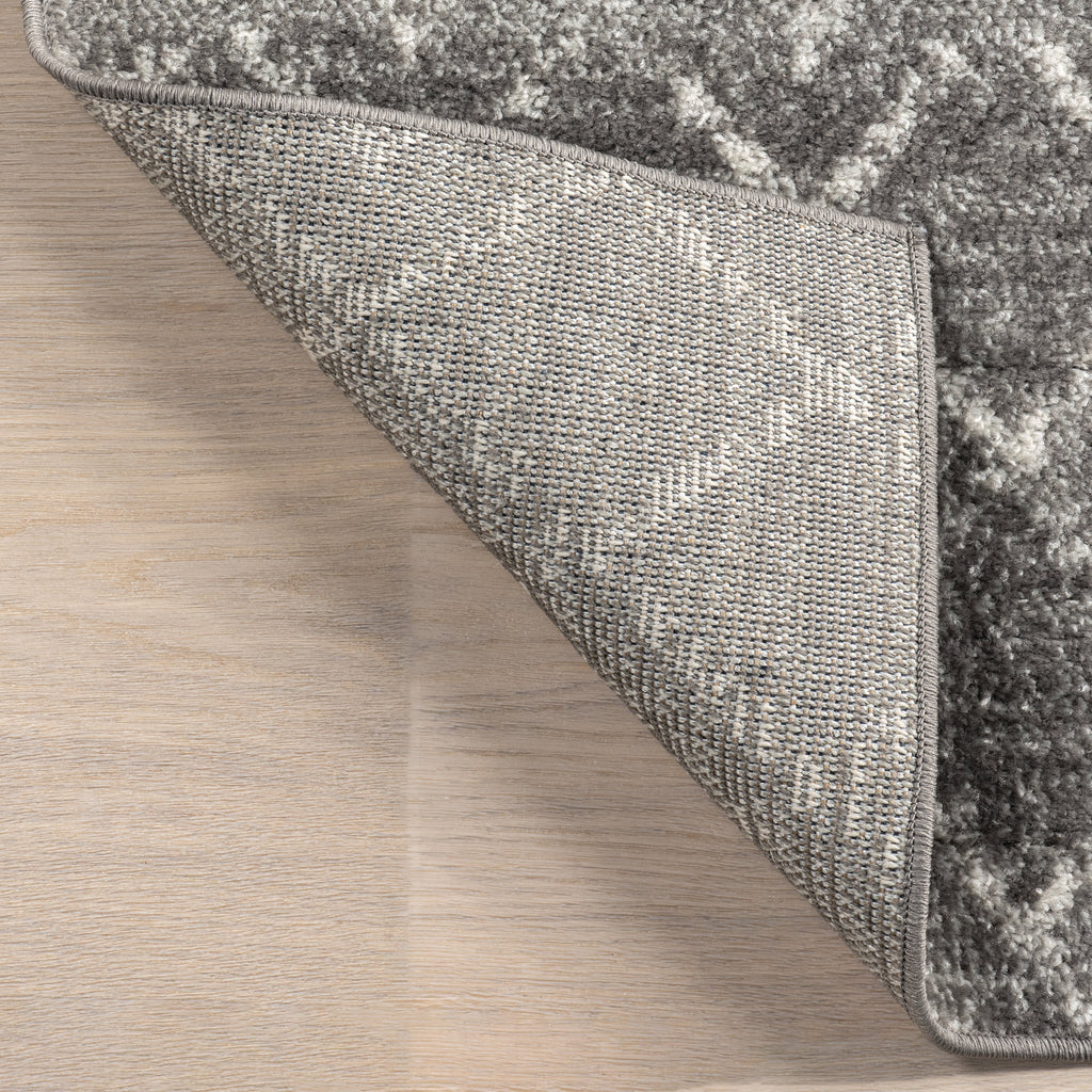 Moroccan Trellis Rug | Dark Grey