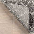 Moroccan Trellis Rug | Dark Grey