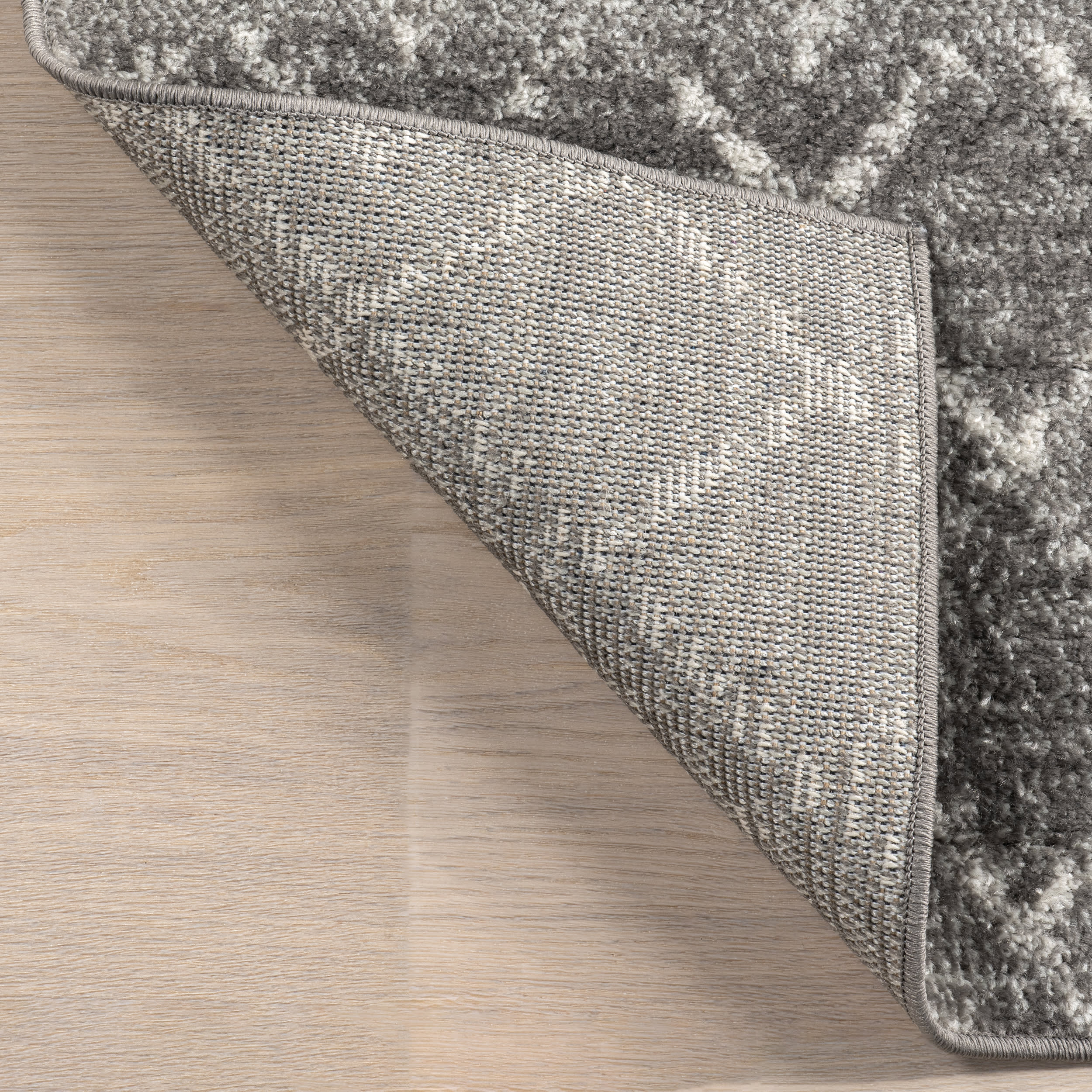 Moroccan Trellis Rug | Dark Grey