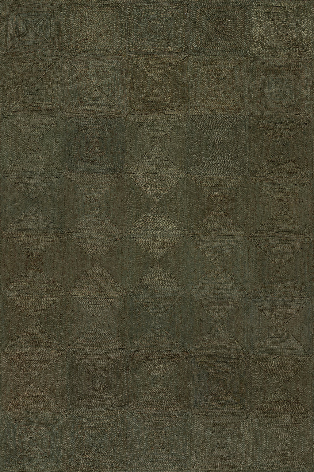 Laux Textured Handmade Jute Rug | Green