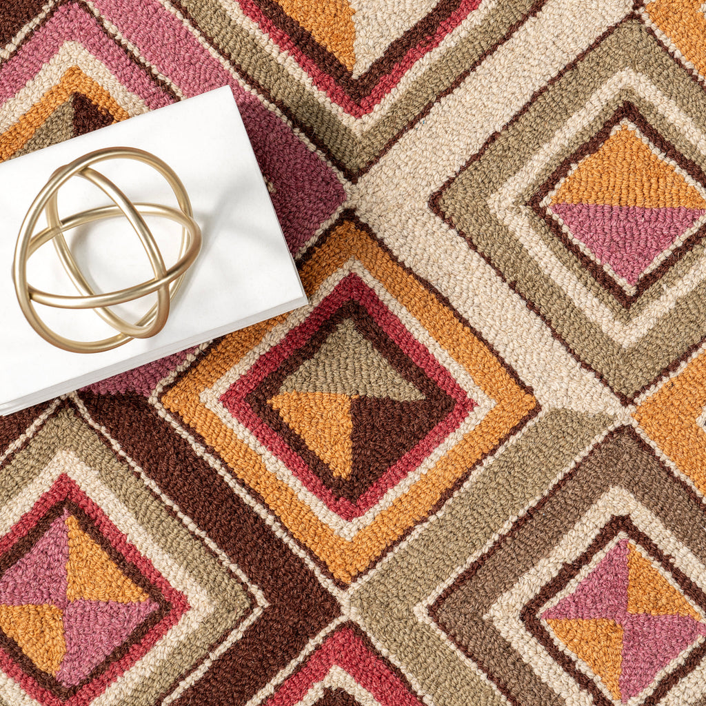 Kathmandu Wool Rug | Multicolor