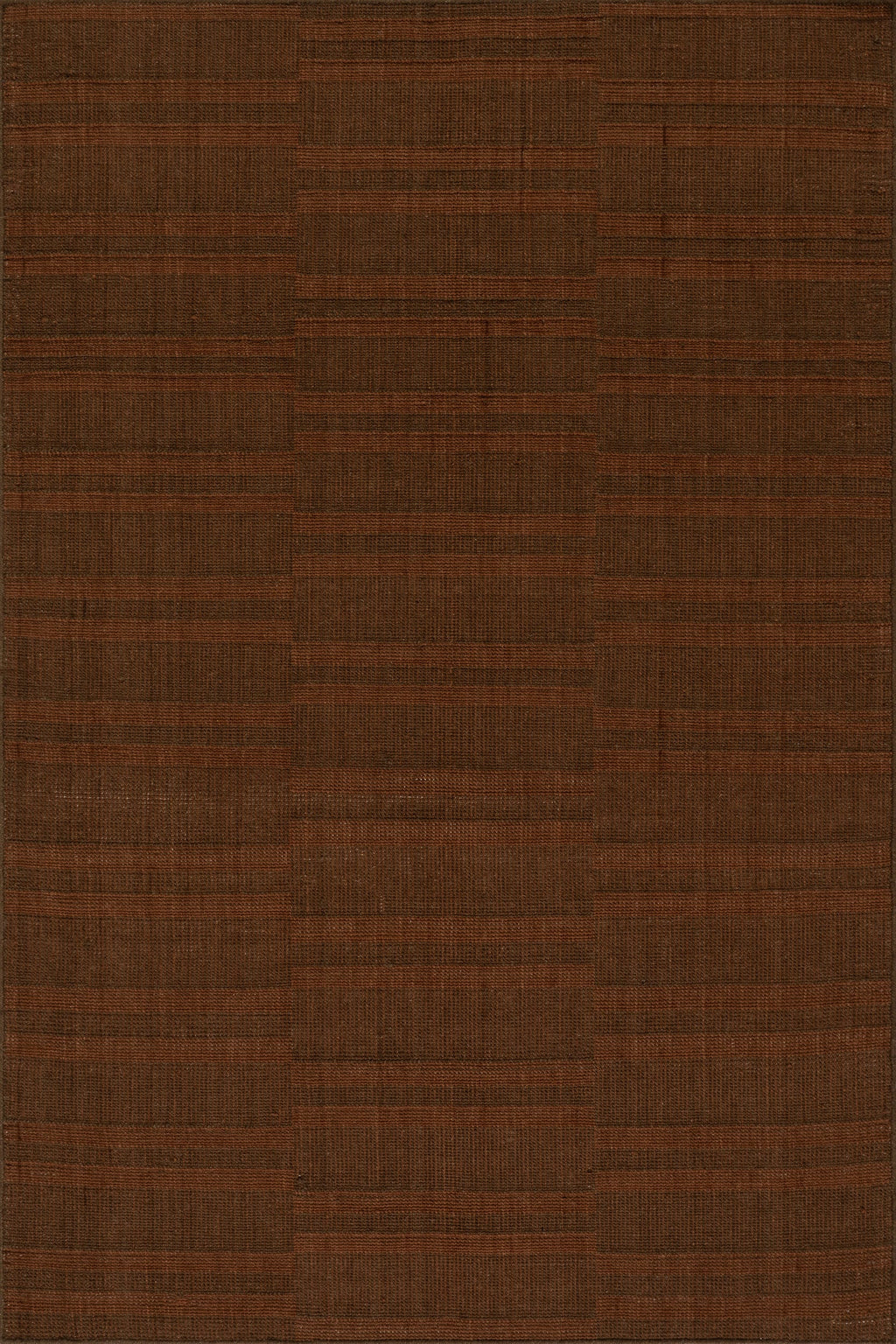 Oriya Wool Modern Transitional Rug | Rust