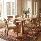 Matil Medallion Washable Rug | Golden