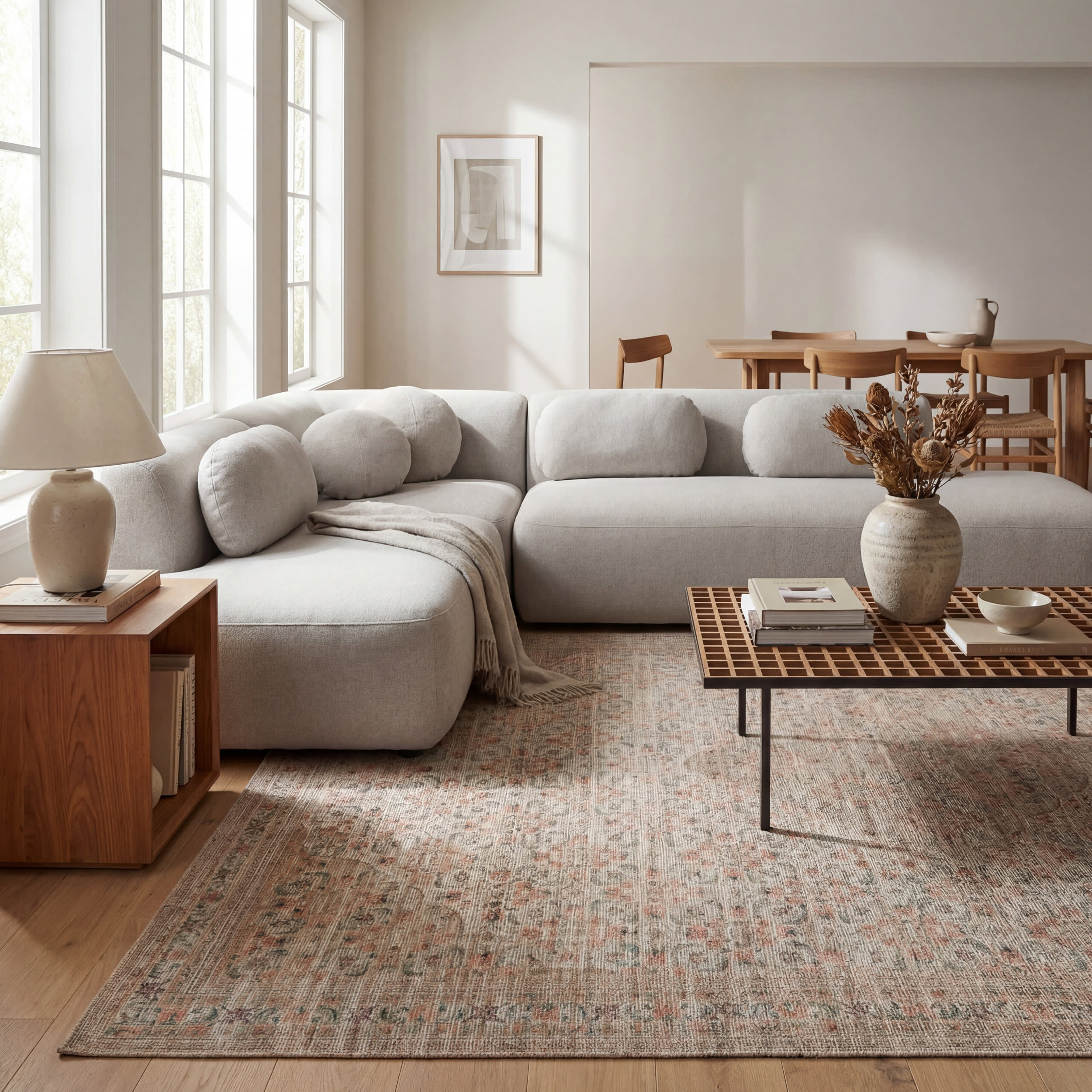 Merit Traditional Medallion Rug | Multicolor