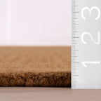 Cotina Modern Bordered Handmade Wool Rug | Amber