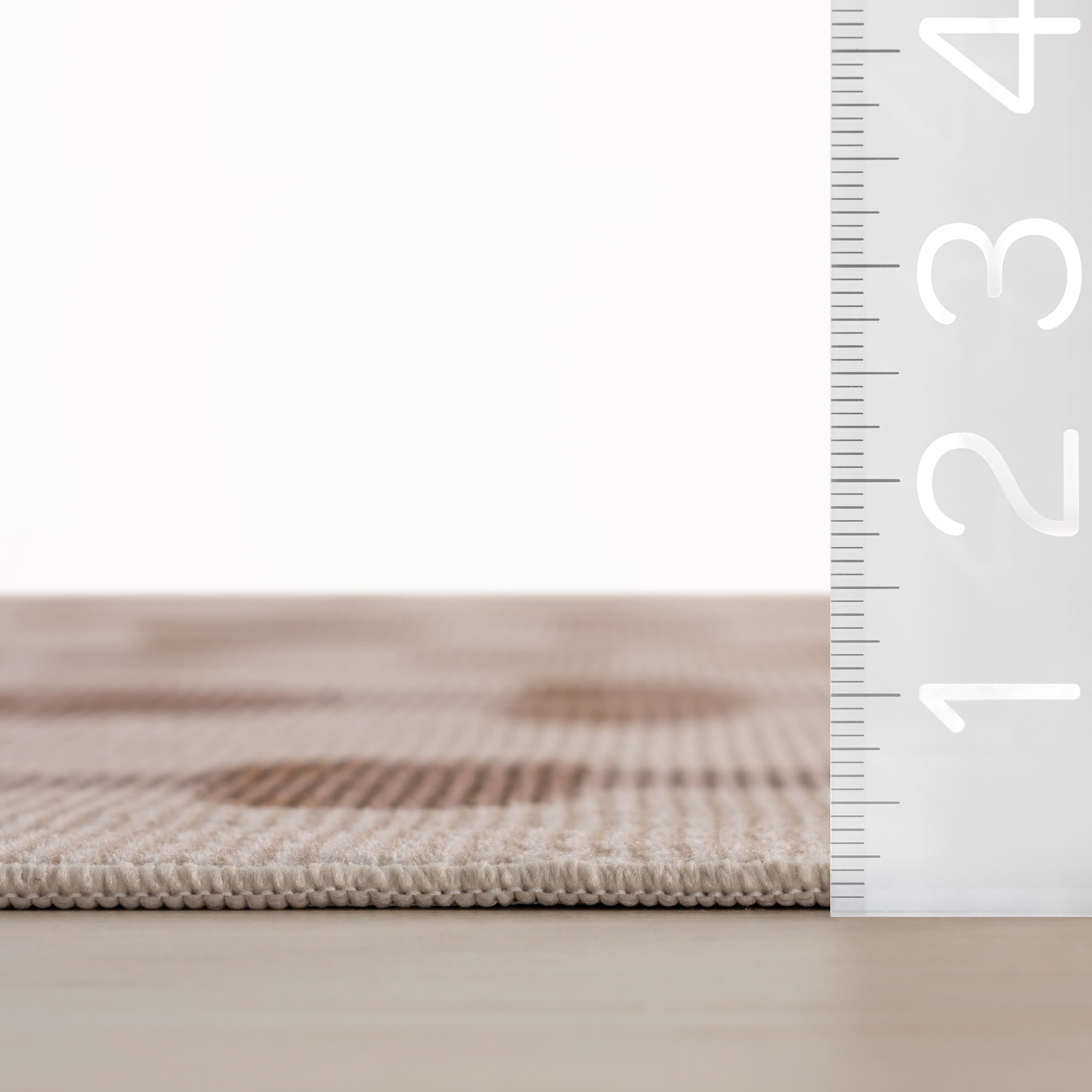 Fanice Bohemian Washable Rug | Brown