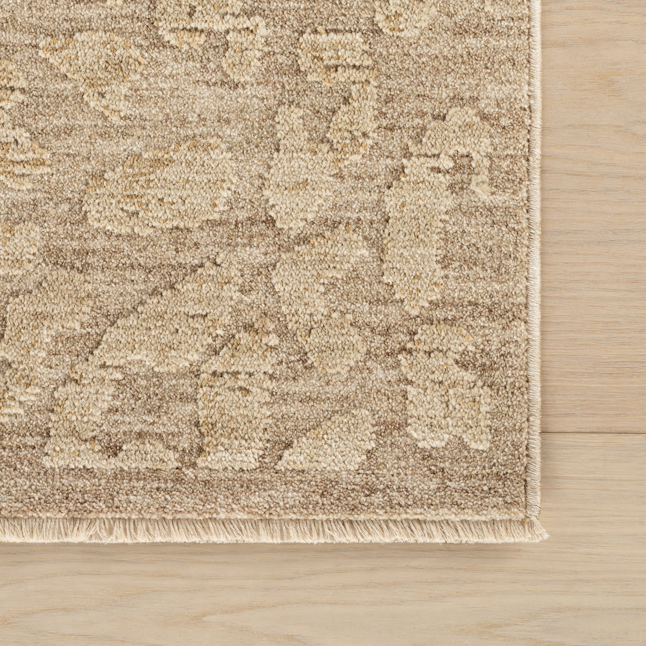 Veloce Modern Animal Print Rug | Tan