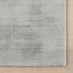 Alva Hand Loom Knotted Viscose Rug | Sky