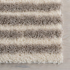 Charlee Textured Arcs Rug | Beige