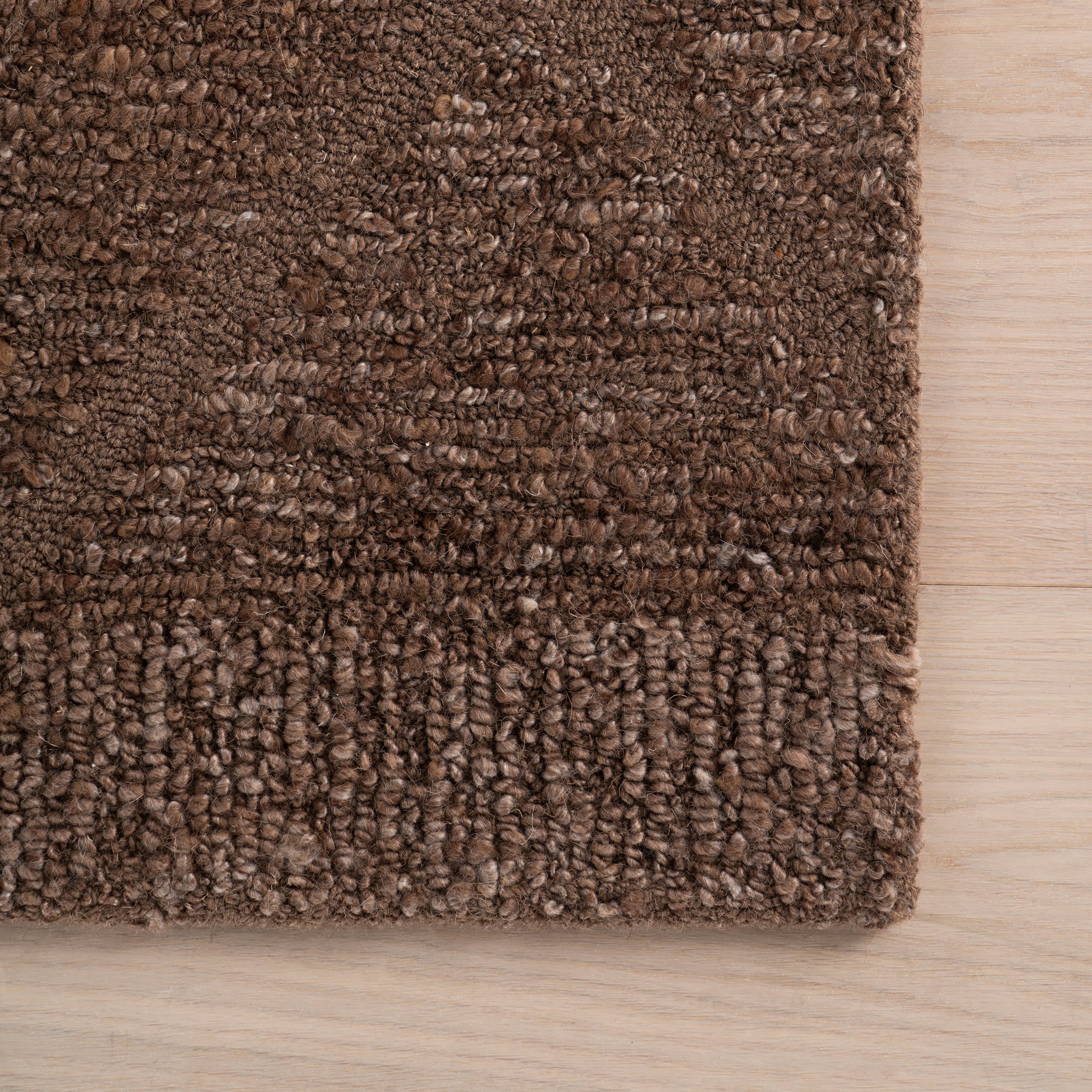 Afra Trellis Bohemian Hand Tufted Wool Rug | Brown