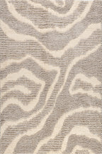 Jordyn Textured Waves Rug | Grey