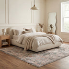 Erica Oriental and Persian Washable Rug | Brown