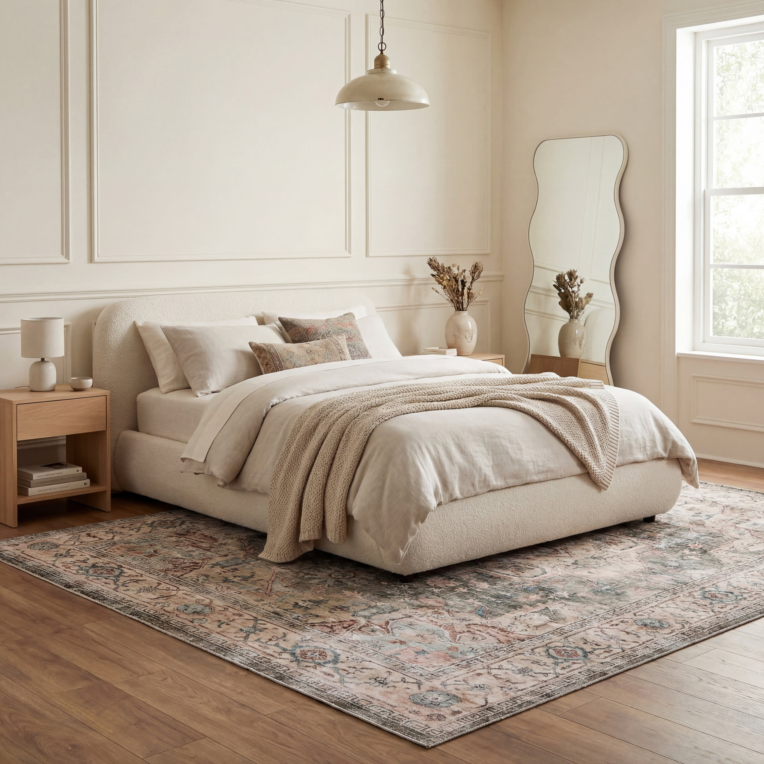 Erica Oriental and Persian Washable Rug | Brown