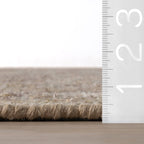 Maela Hand Tuffted Wool Rug | Beige