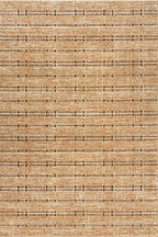 Tracewire Bohemian Striped Rug | Tan