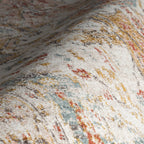 Fading Herati Medallion Rug | Beige