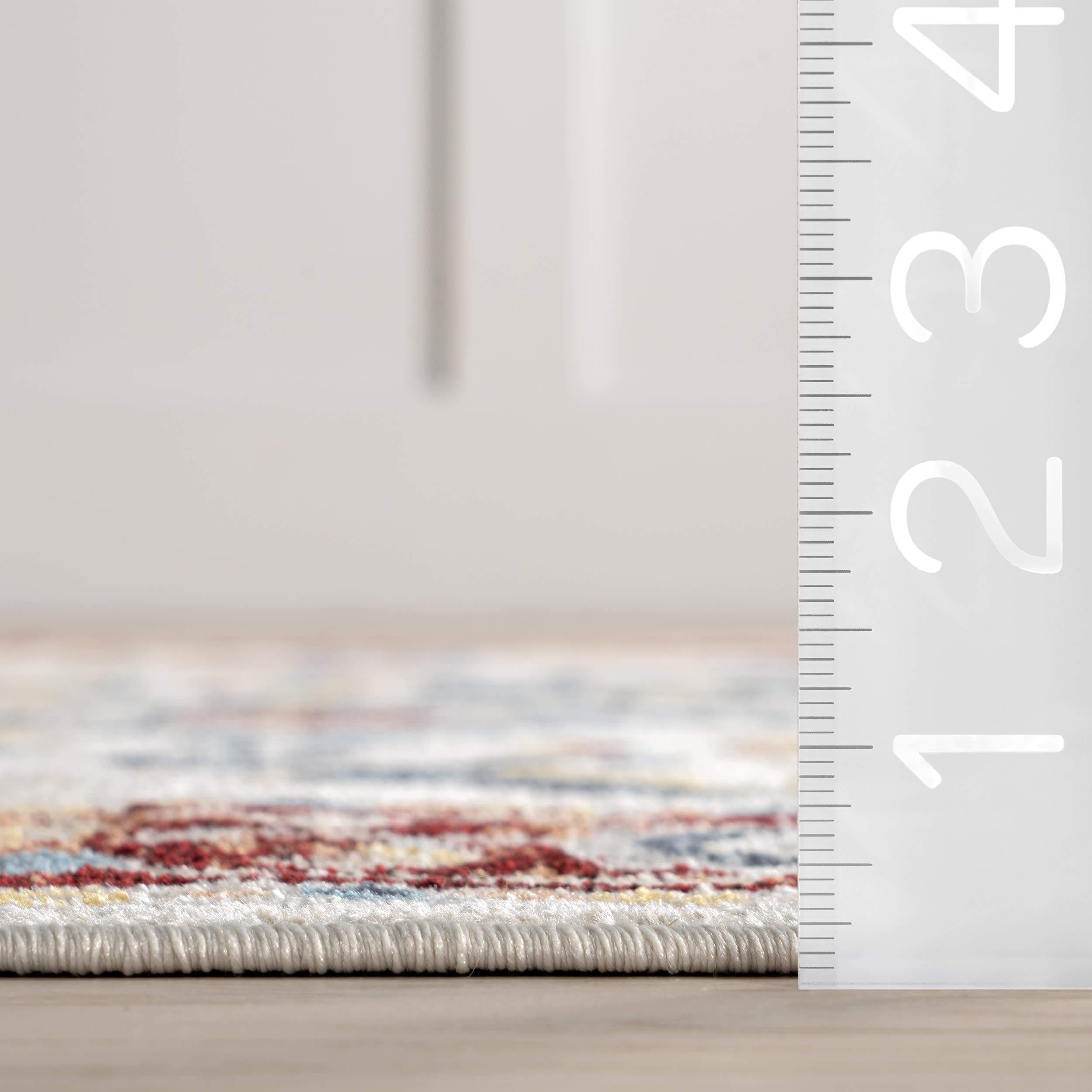 Anabelle Floral Medallion Washable Rug | Multicolor